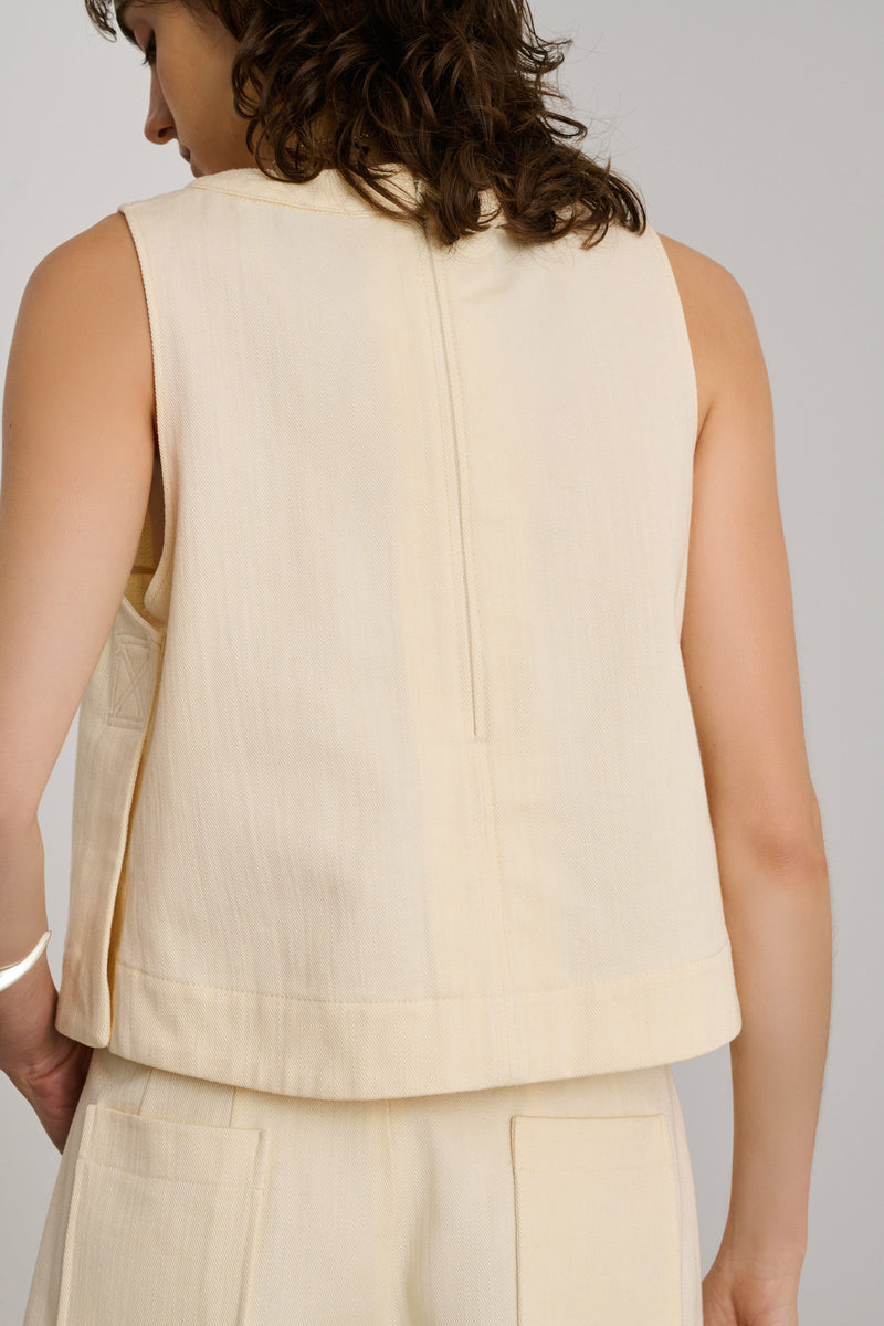 Pampa Cotton Canvas Top