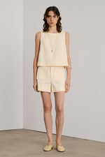 Pampa Cotton Canvas Top