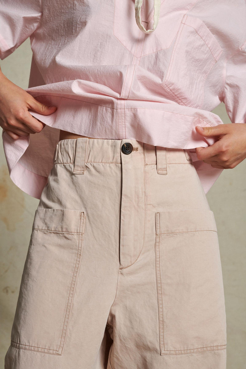 Thabor Cotton-Blended Cargo Pants