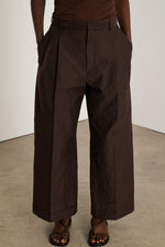 Watson Crinkled Cotton Trousers