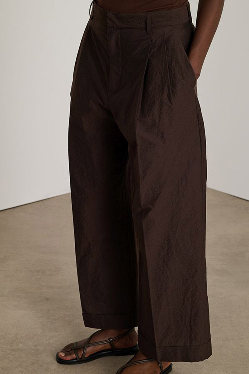 Watson Crinkled Cotton Trousers