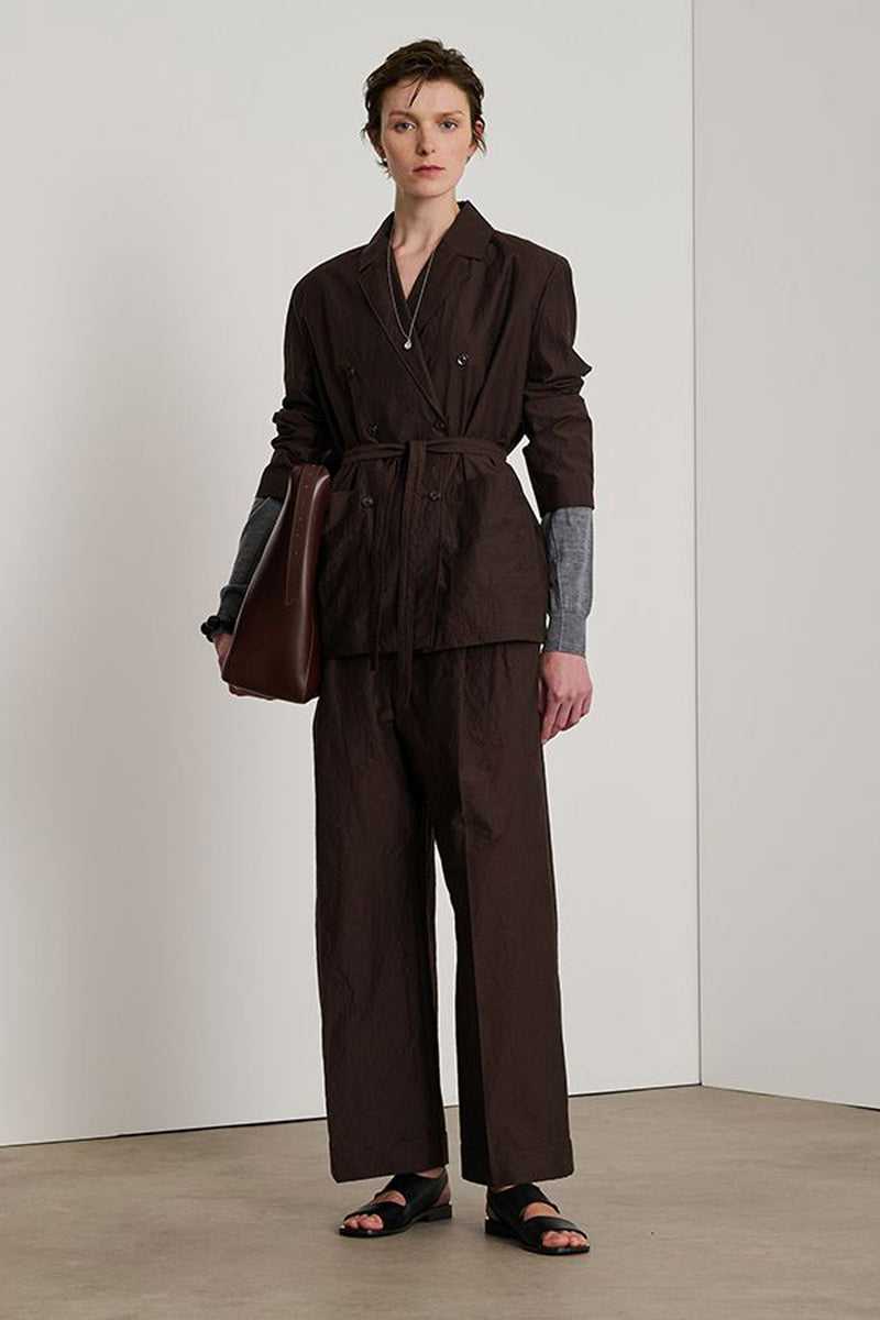 Watson Crinkled Cotton Trousers