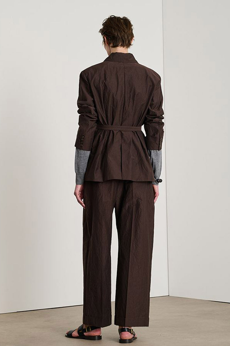 Watson Crinkled Cotton Trousers
