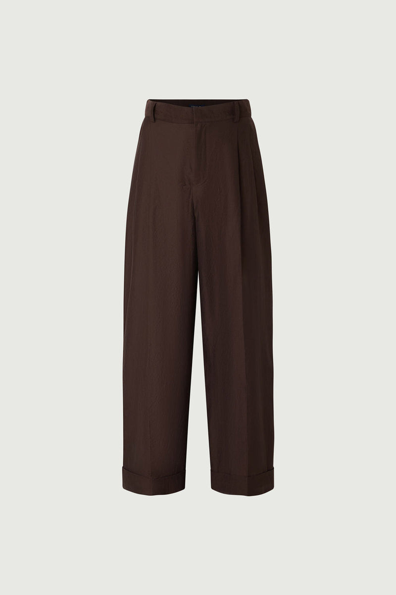 Watson Crinkled Cotton Trousers