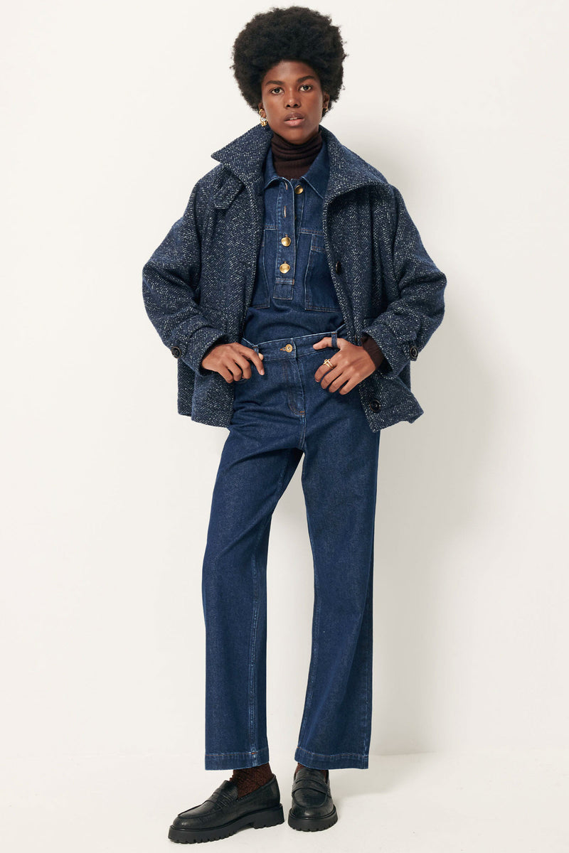 Lee Valley Wool-Blended Coat