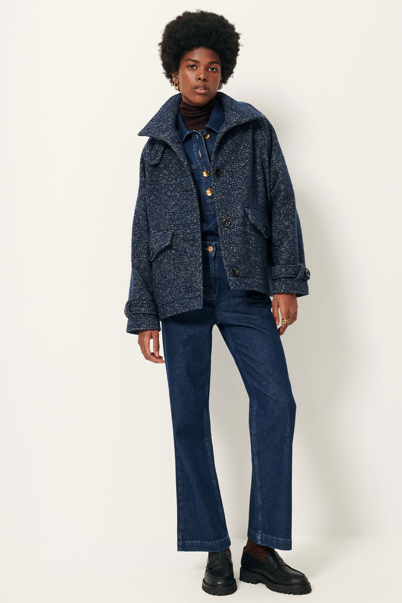 Lee Valley Wool-Blended Coat