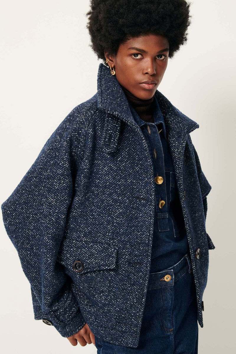 Lee Valley Wool-Blended Coat