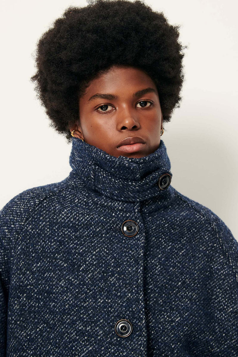 Lee Valley Wool-Blended Coat