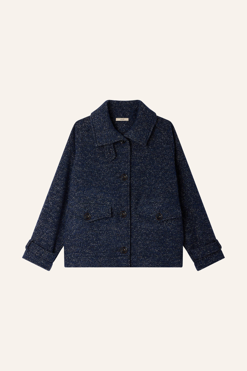 Lee Valley Wool-Blended Coat