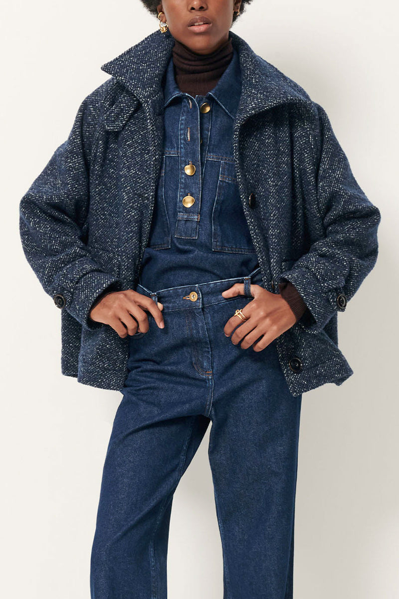 Lee Valley Wool-Blended Coat