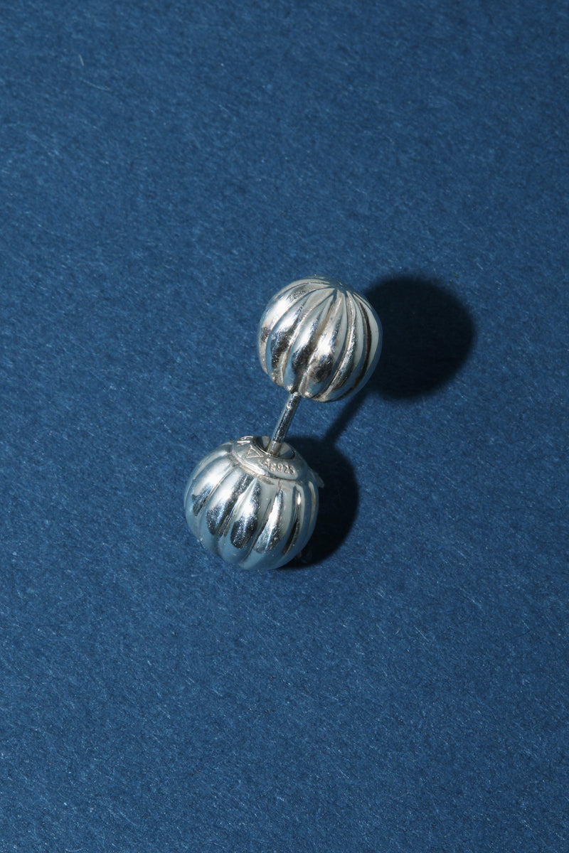 925 Silver Ball Pierced Earring