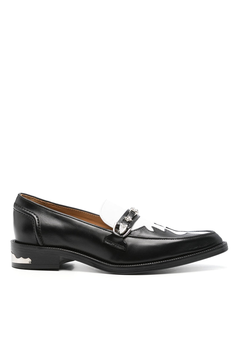 Western Style Leather Loafers