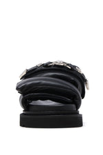 AJ1382 - Metal Leather Sandals