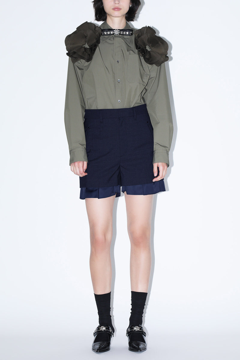 Wool Short Pants