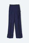 Ox Wool-Blended Pants