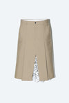 Ox wool-blended Lace Skirt