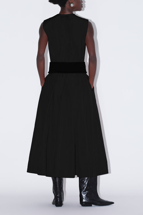 Memory Grosgrain Cotton Dress