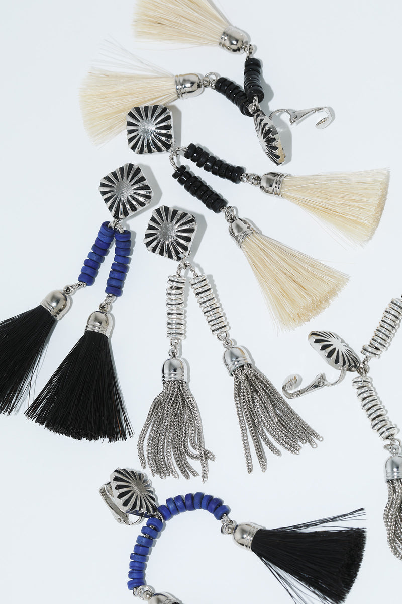 AK924 – Double Fringe Earrings