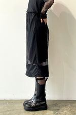 Mesh Jersey Skirt