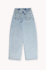 Chios Wide-Leg Denim Pants