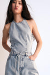 Chios Denim Top