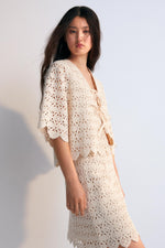 Narciso Cotton Crochet Blouse