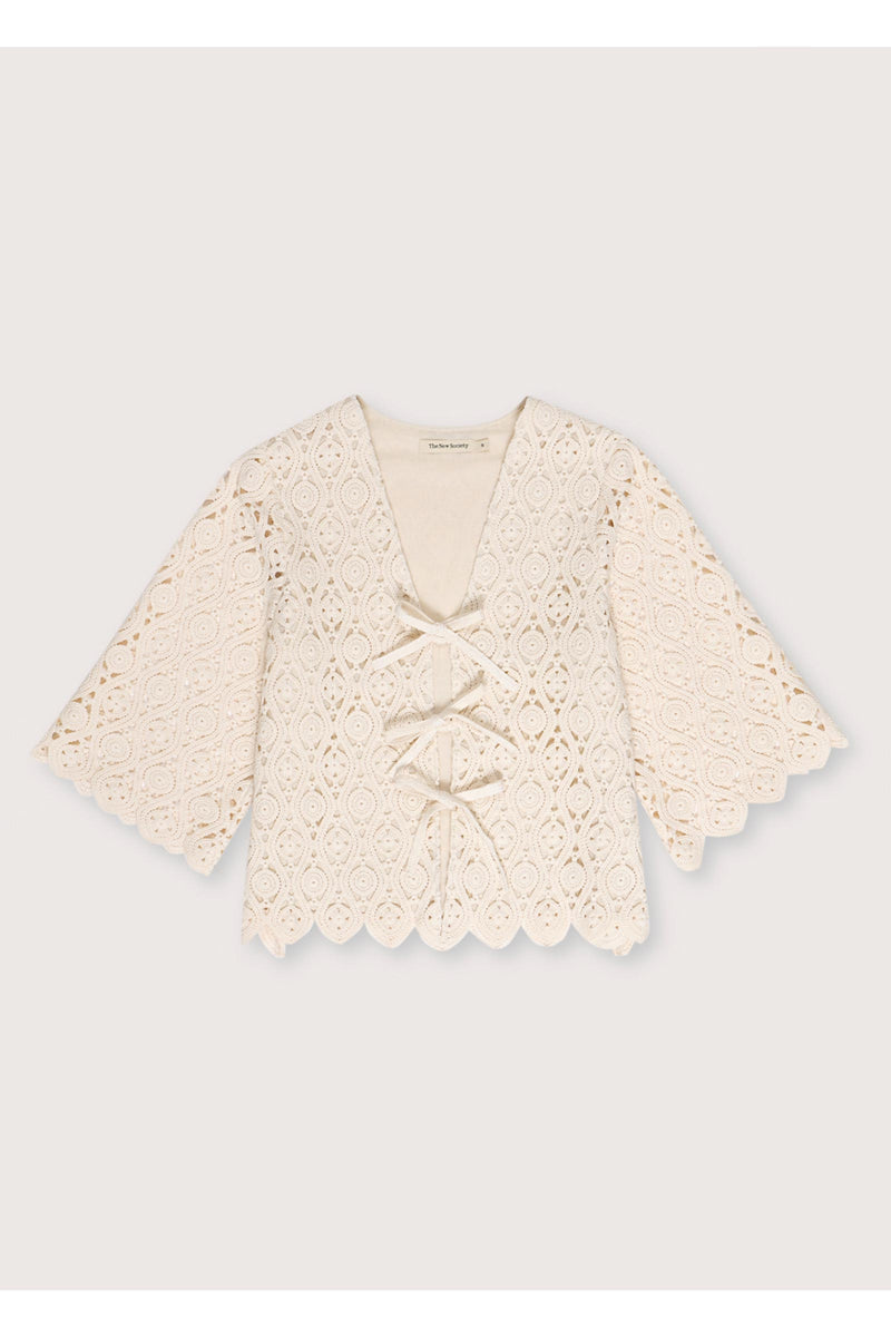 Narciso Cotton Crochet Blouse