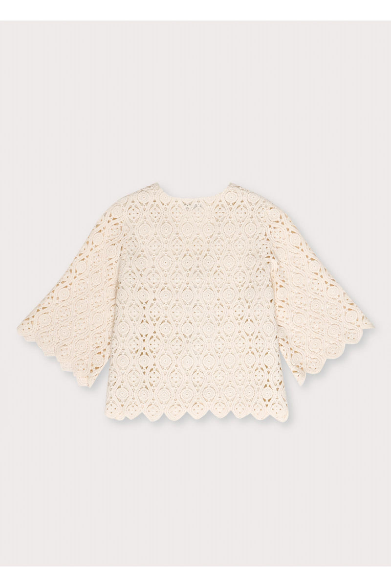 Narciso Cotton Crochet Blouse