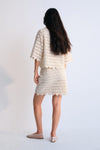 Narciso Cotton Crochet Skirt