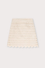 Narciso Cotton Crochet Skirt