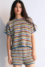 Serifos Cotton Crochet Jumper