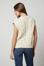 Hadden Cotton Cable Knit Vest
