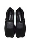 Bomi Suede Mary-Jane Flats