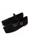 Bomi Suede Mary-Jane Flats
