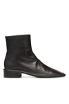 Hana Crinkled Leather Chelsea Boots
