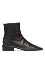 Hana Crinkled Leather Chelsea Boots