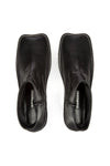 Hana Crinkled Leather Chelsea Boots