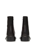 Hana Crinkled Leather Chelsea Boots