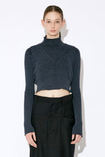 Double-End Wool Ribbed Jumper