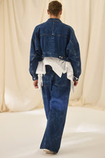 Selvedge Denim Short Blouson