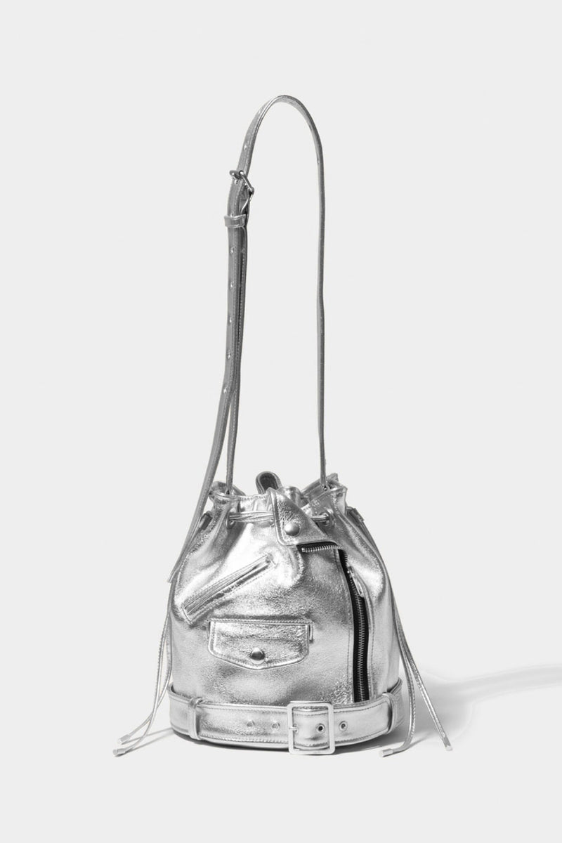 Riders Drawstring Bucket Bag