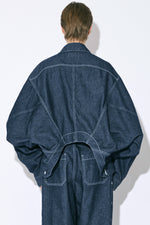 Double-End Left Hand Twill Denim Blouson