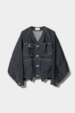 Double-End Left Hand Twill Denim Blouson
