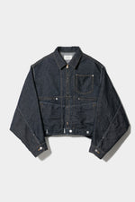 Double-End Left Hand Twill Denim Blouson