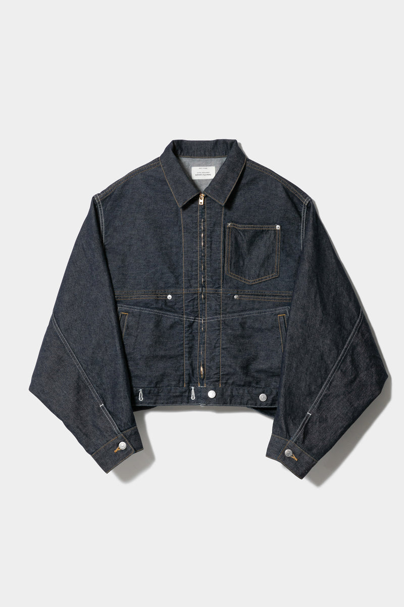 Double-End Left Hand Twill Denim Blouson