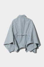 Double-End Recycling Denim Blouson