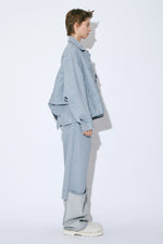 Double-End Recycling Denim Blouson