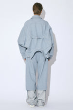 Double-End Recycling Denim Blouson