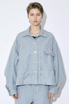 Double-End Recycling Denim Blouson