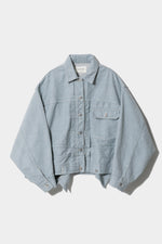 Double-End Recycling Denim Blouson